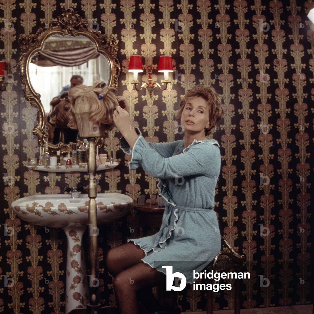 German actress Lilli Palmer, Germany 1970s