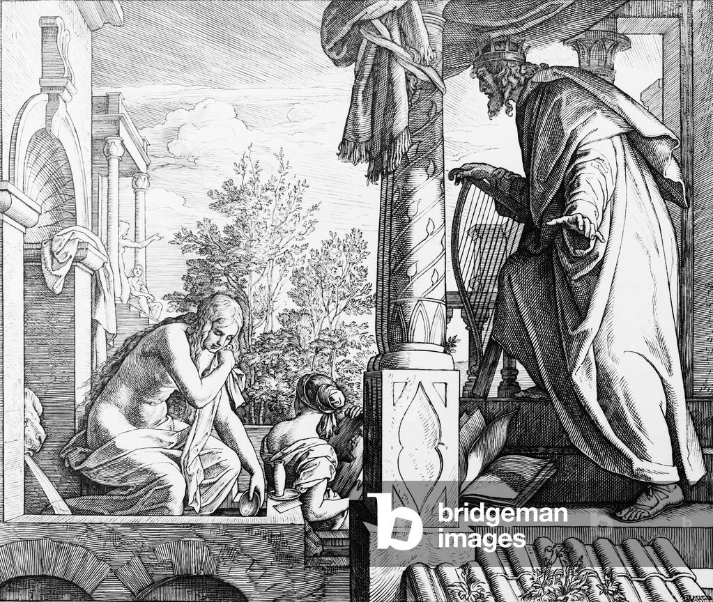 Scene from the Old Testament of the Holy Bible