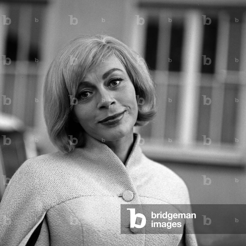 German actress Margot Trooger, Germany 1960s