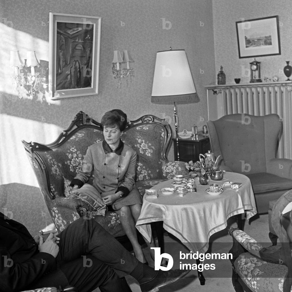 Founder of women's advisory radio Dorothea Kempa-Rohne, Germany 1960s