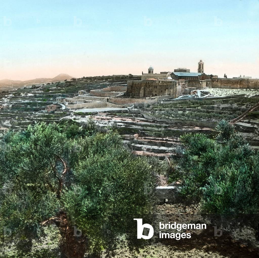 The village of Bethlehem, where Jesus was born, 1920s