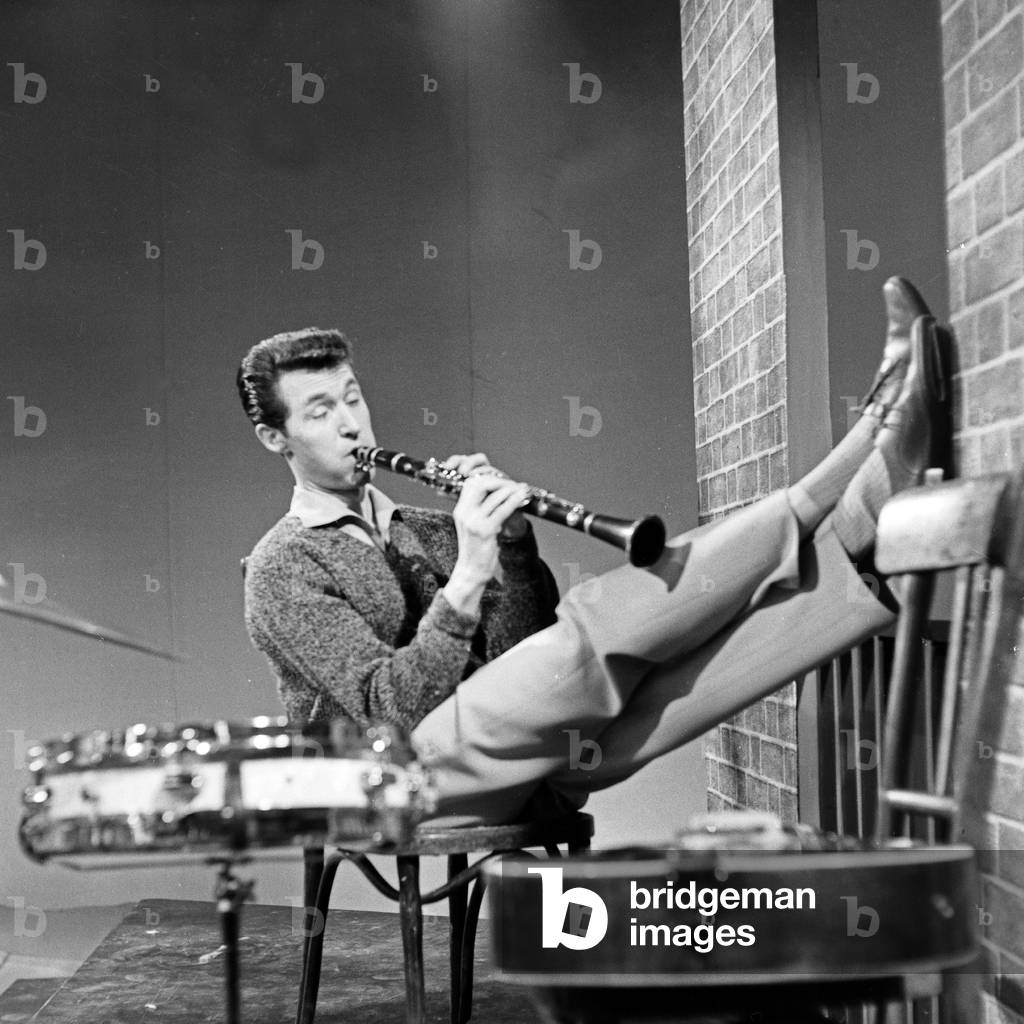 Clarinetist at the NDR music TV show 