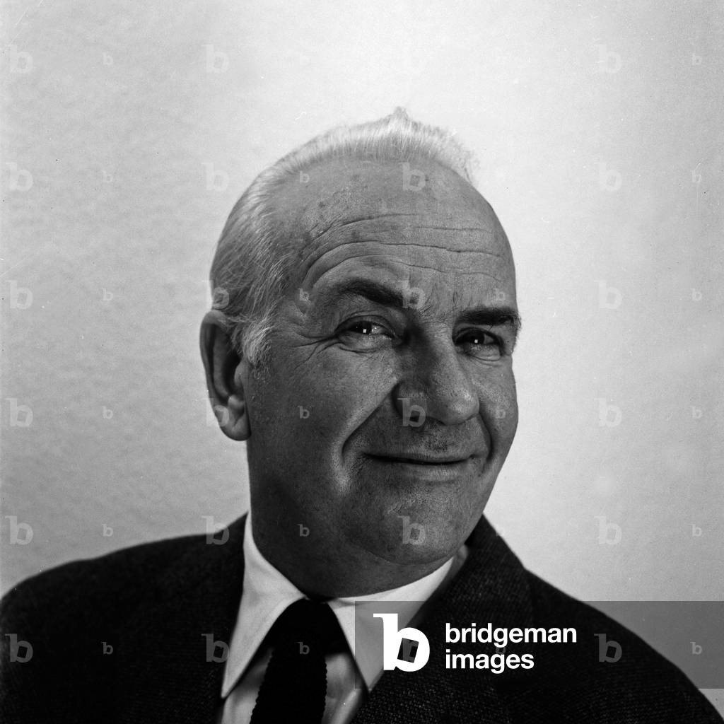 Pipe smoker Mr Schultz-Brummer, Germany 1960s