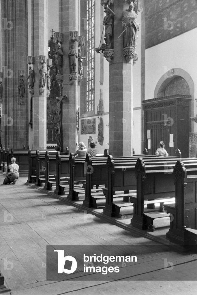 A trip to Würzburg, Germany 1930s (b/w photo)