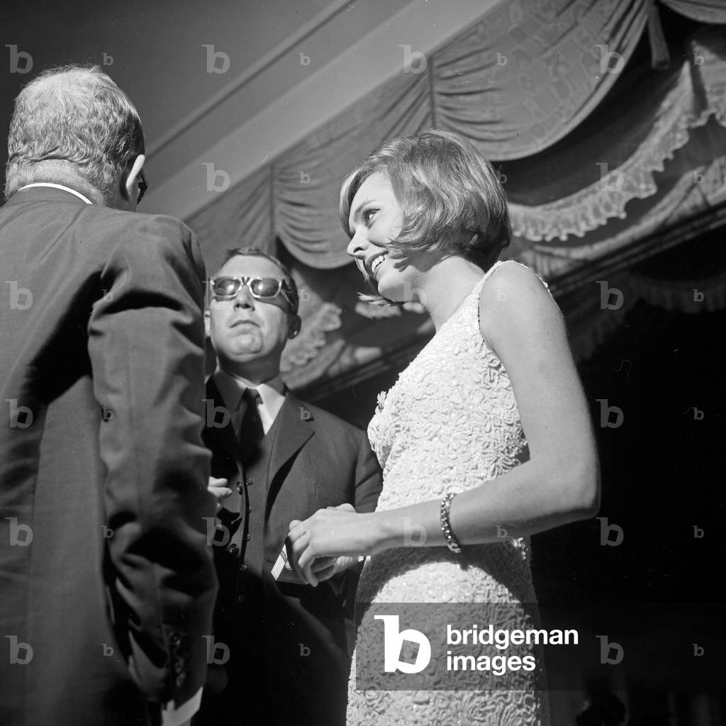 The bride German actress and TV presenter Victoria Voncampe, Germany 1960s