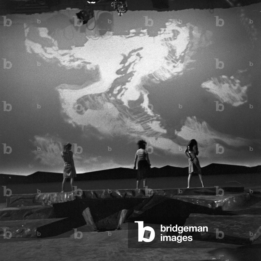 Norwegian theatre Norske Teatrer doing rehearsals of 