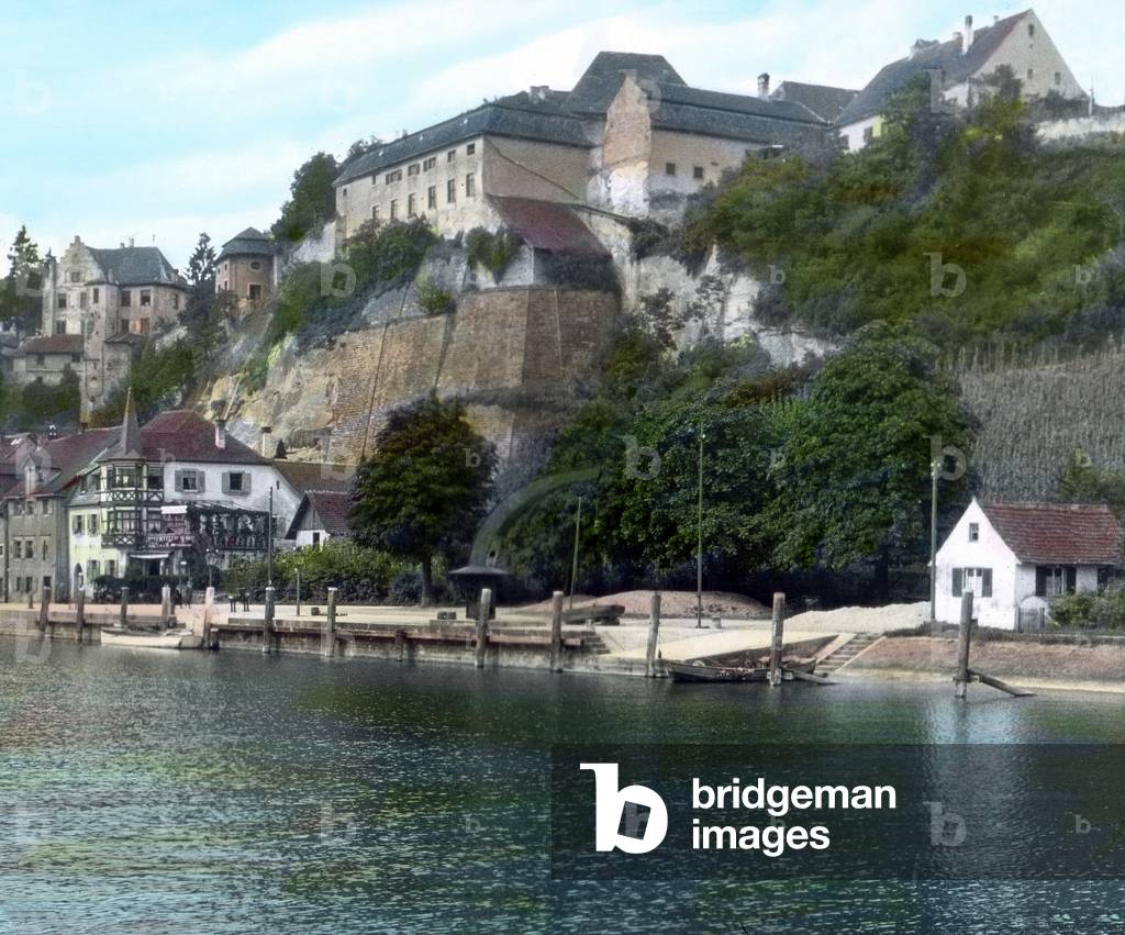 View of the city of Meersburg