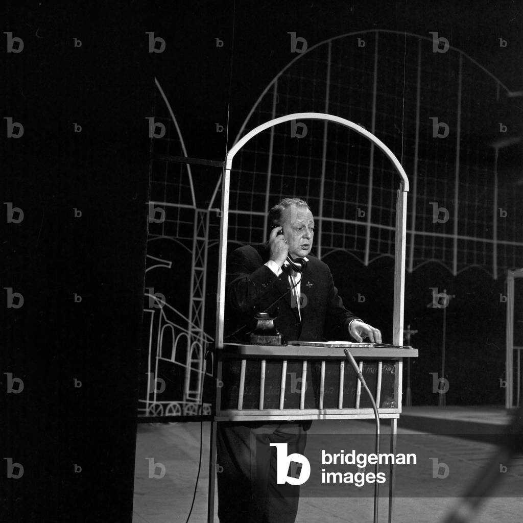 Concierge in the TV entertainment show 