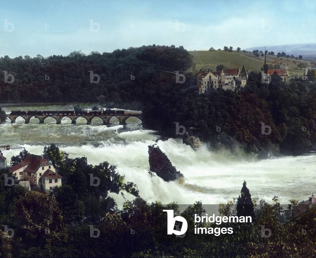 Rhine Falls near Schaffhausen, Switzerland 1930s