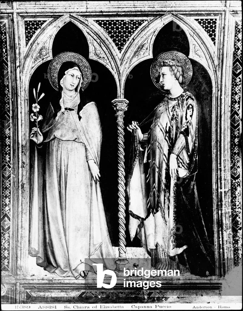 Scene of the life of holy Elizabeth of Hungary