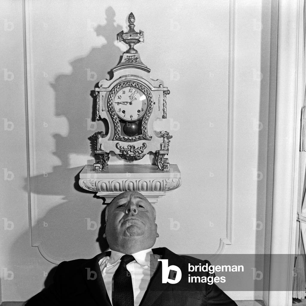 American movie director and producer Alfred Hitchcock visiting Hamburg, Germany 1960s