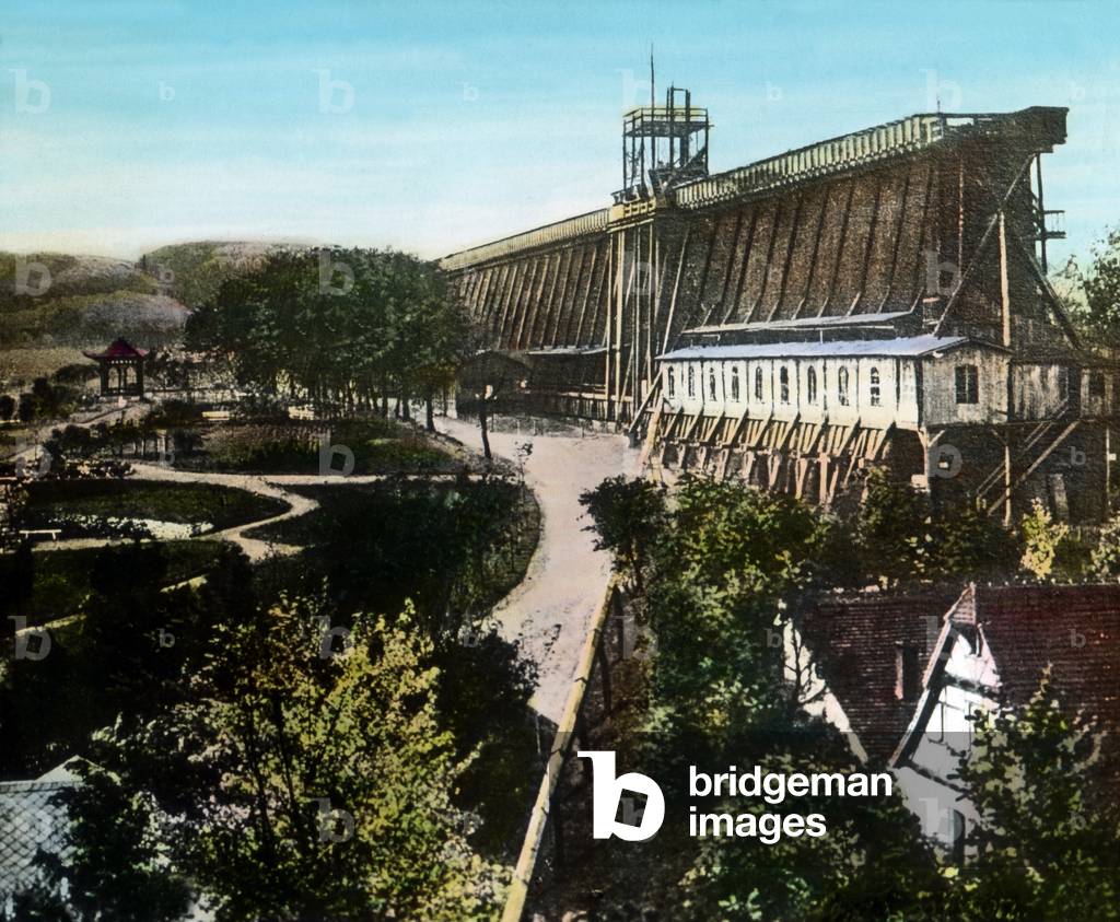 Salt works and spa resort at Bad Koesen, Thuringia, 1920s