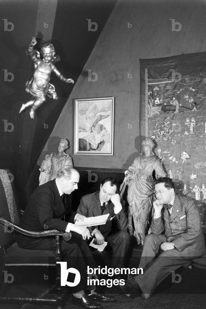 Prominent austrian personalitys, Germany 1930s (b/w photo)