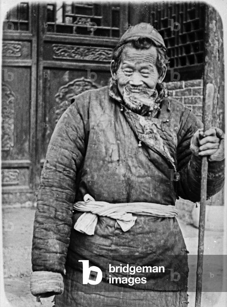 A Chinese monk, China 1910s