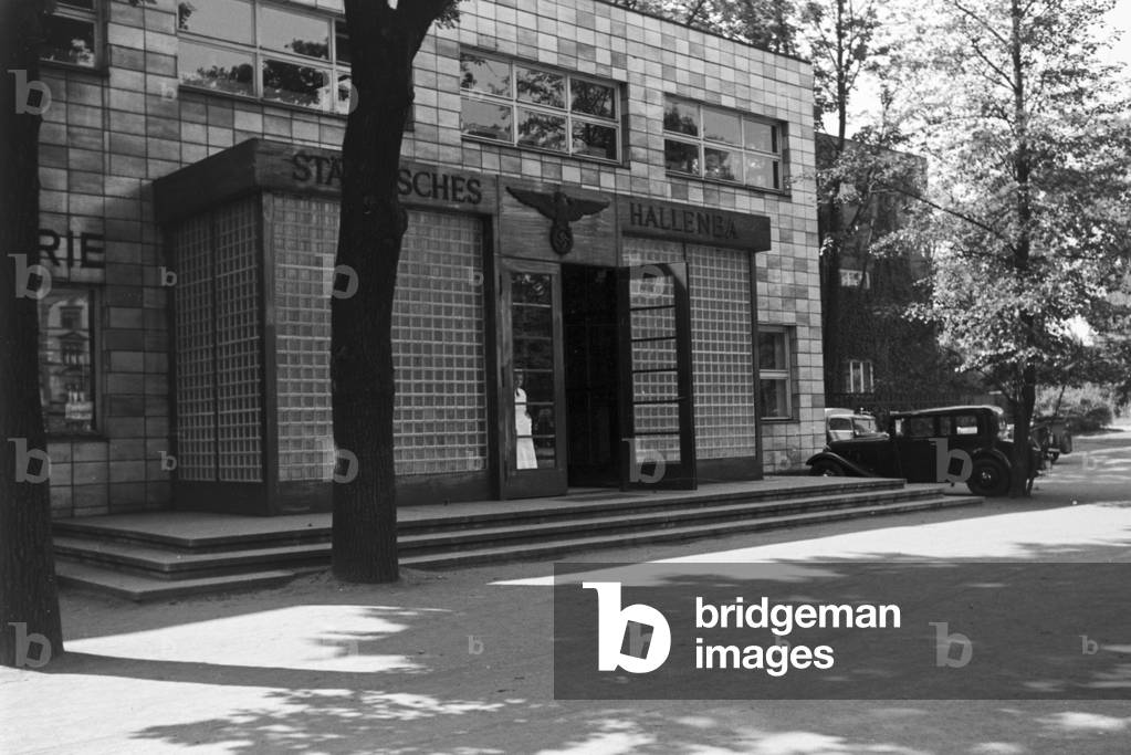 A trip to Beuthen, Germany 1930s (b/w photo)