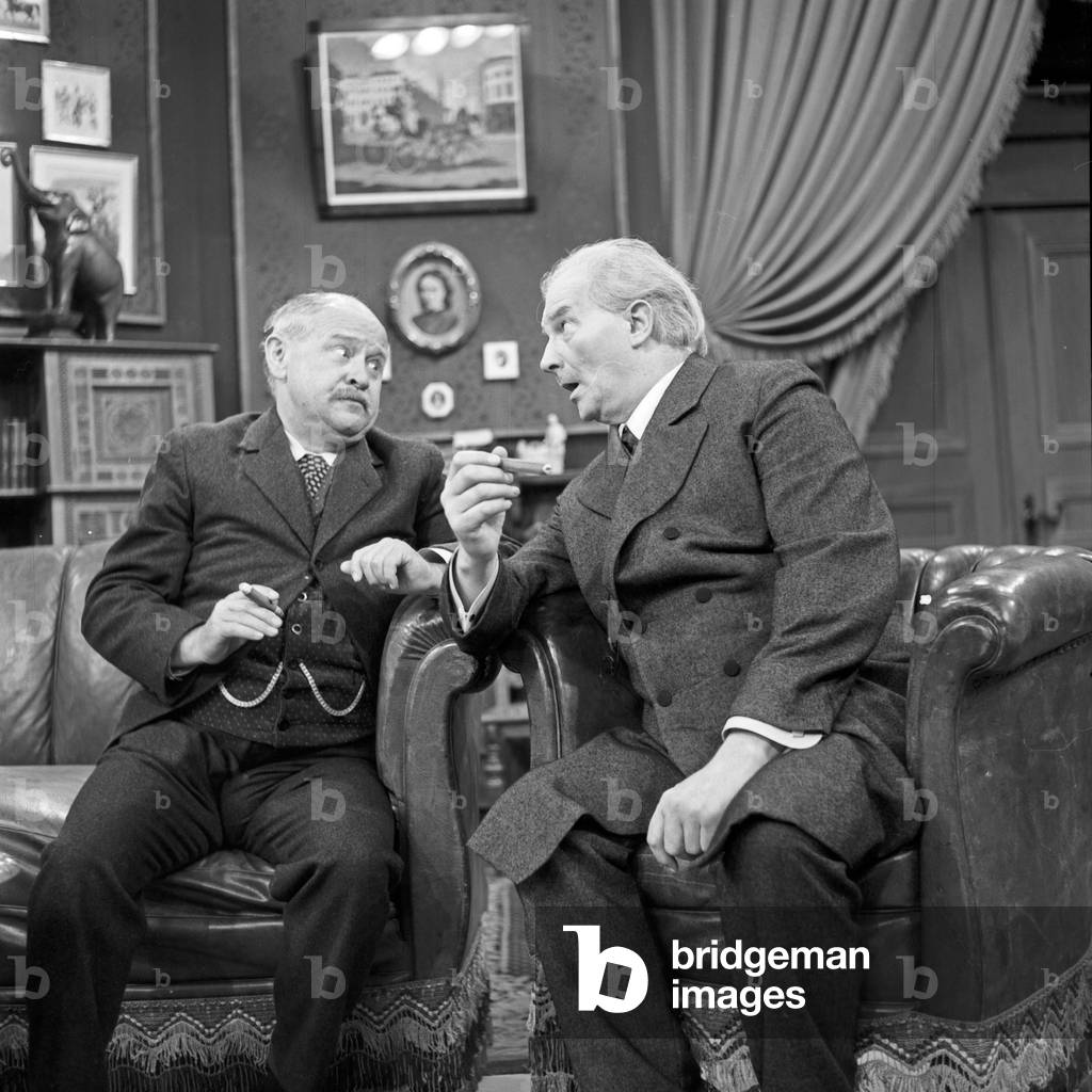 Two men in the one act play 