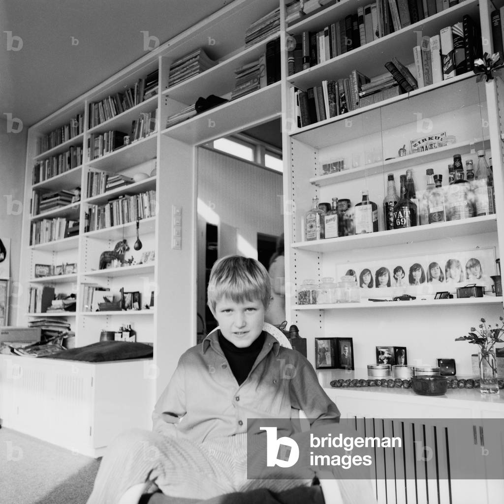 Visiting German stuntman Arnim Dahl and his family, Germany 1960s