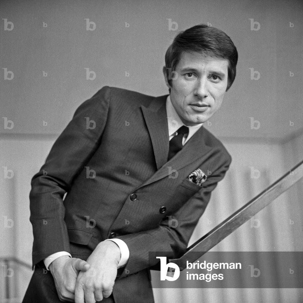 German singer Udo Juergens, Hamburg 1970s