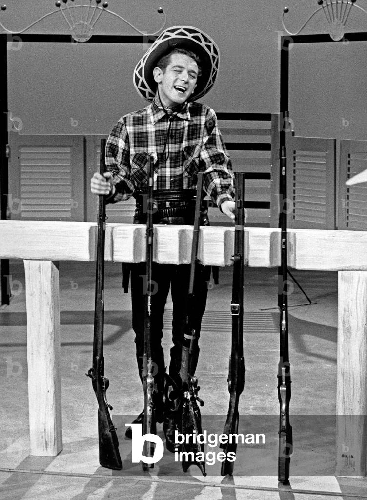 Swiss yodeller and schlager singer Peter Hinnen, Germany 1960s