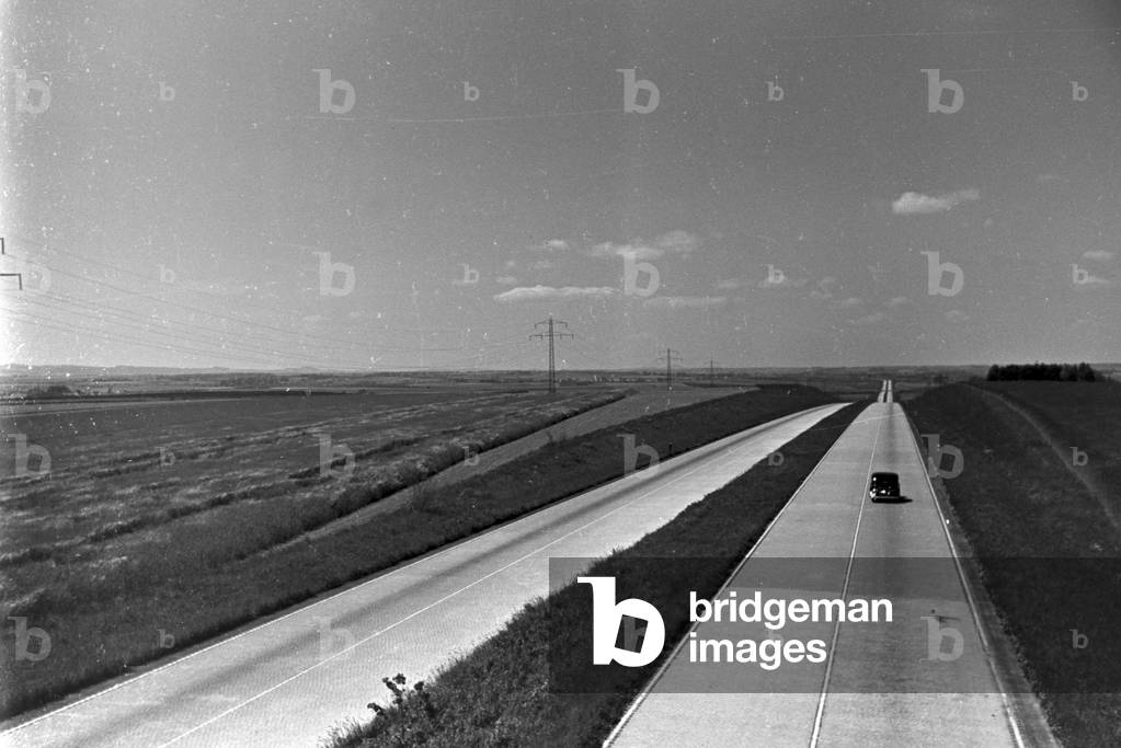 A trip to Liegnitz, Germany 1930s (b/w photo)