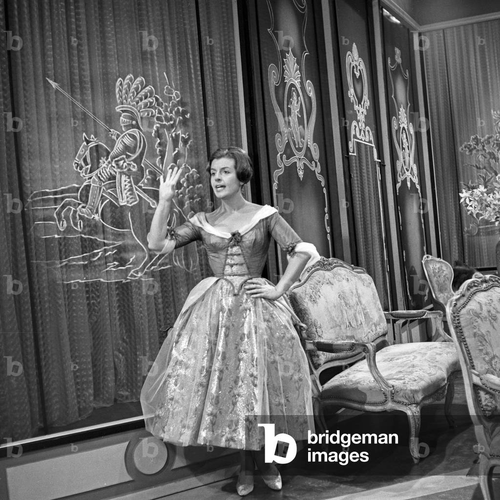 Martha oder Der Markt zu Richmond, comic opera by Friedrich von Flotow, performance at Hamburgische Staatsoper opera, Germany 1960s