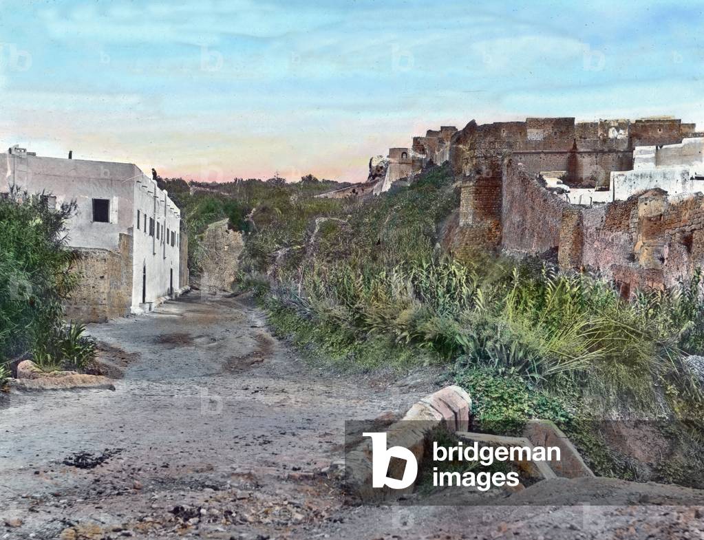 Northern Morocco, outside from Tangier, image date: circa 1910. Carl Simon Archive
