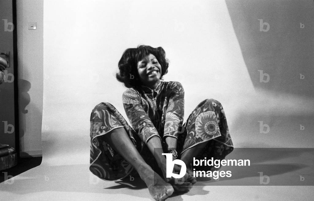 The actress Esther Daniels, Portrait, Germany 1969