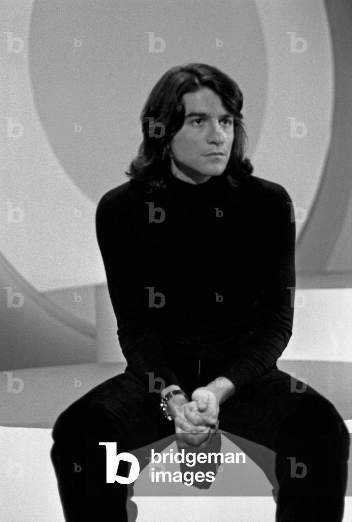 Italian singer Drupi, Germany mid 1970s