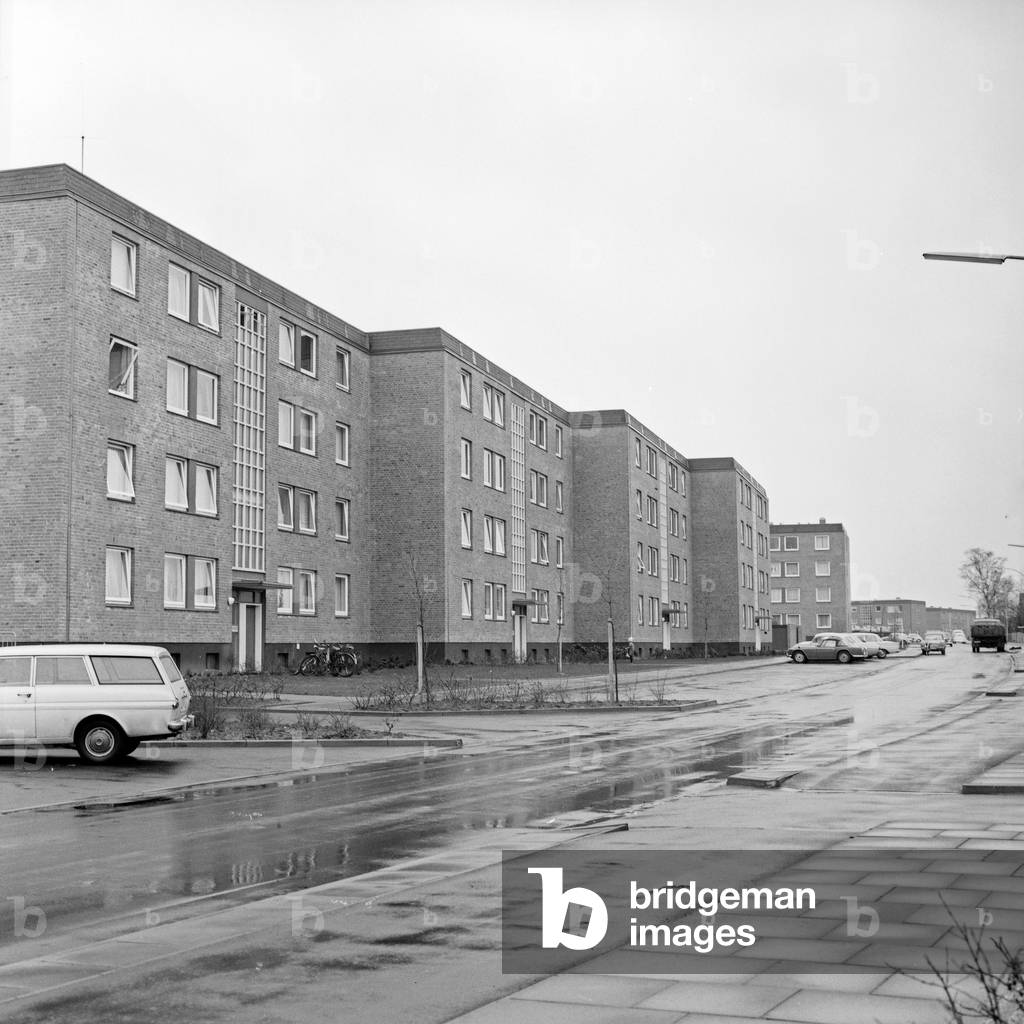 After war architectur of ORBA association at Hamburg, Germany 1960s