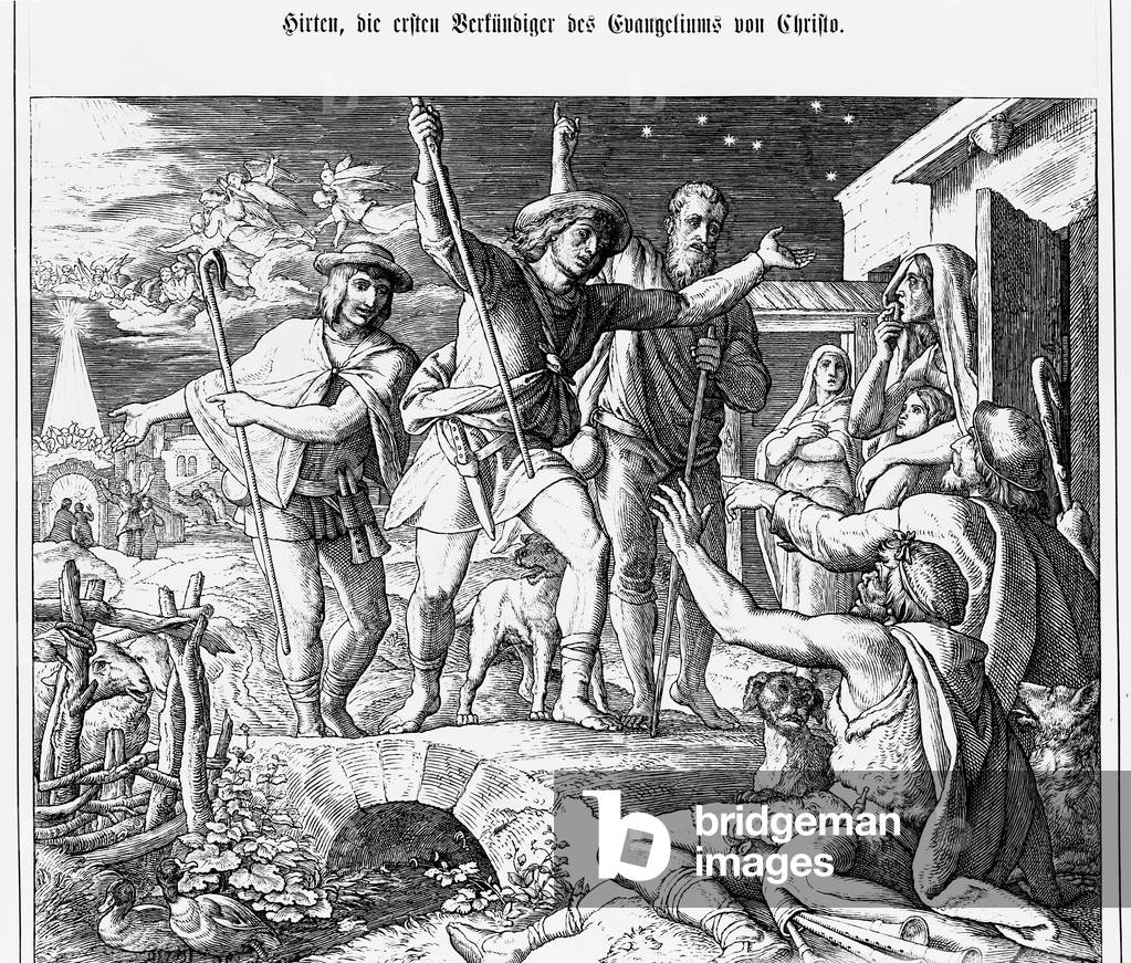 Scene from the New Testament of the Holy Bible