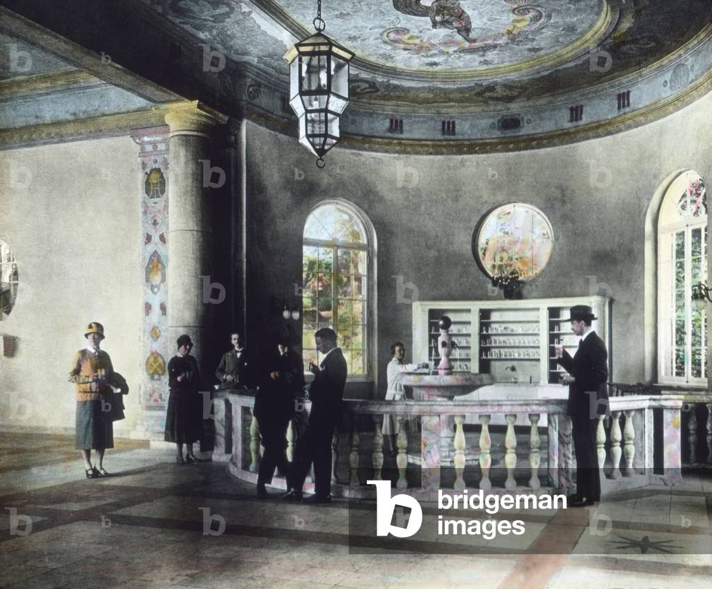 Well at the spa resort Aachen, 1920s