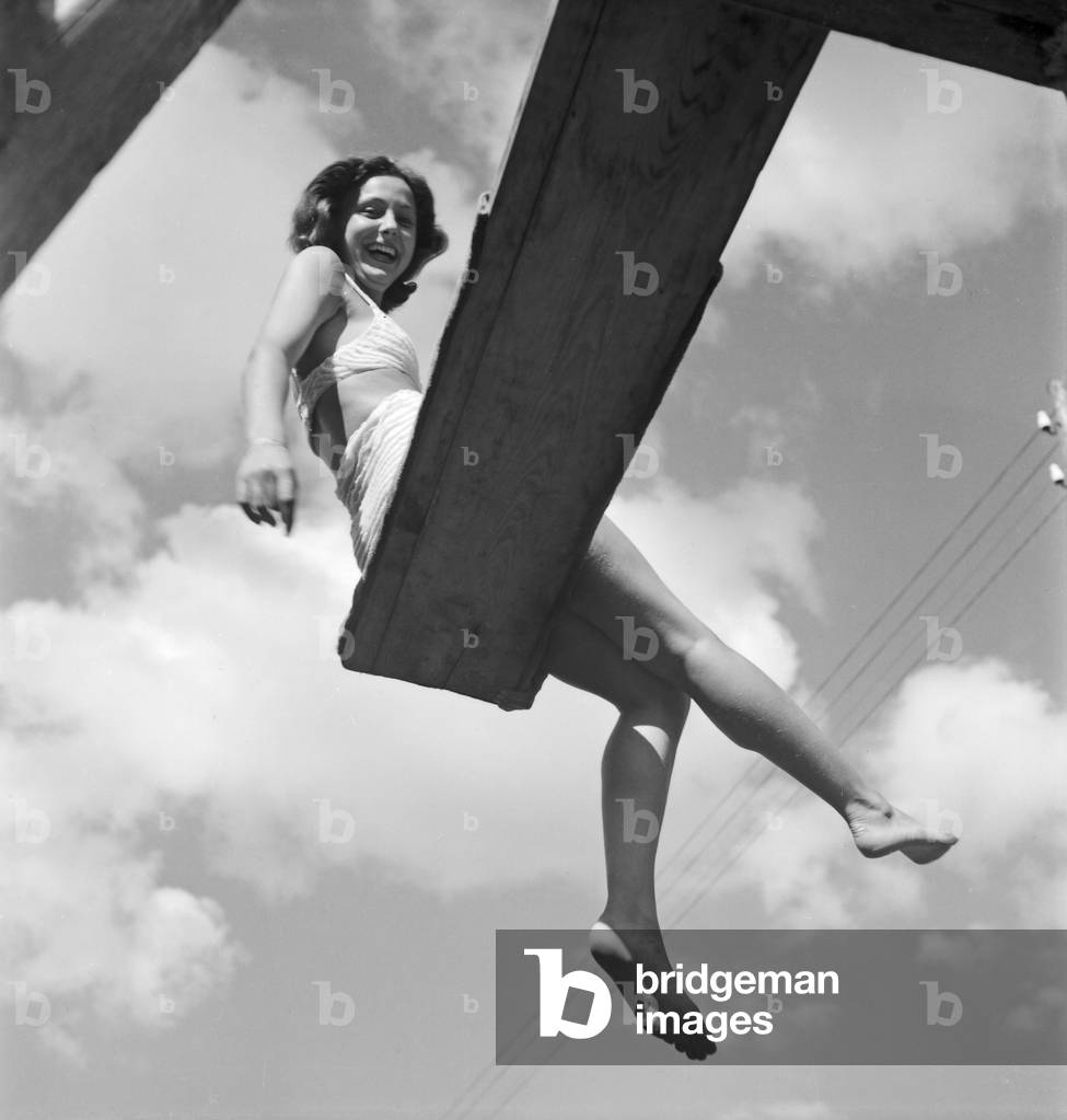 A trip to Bad Rippoldsau Schapbach, Germany 1930s (b/w photo)