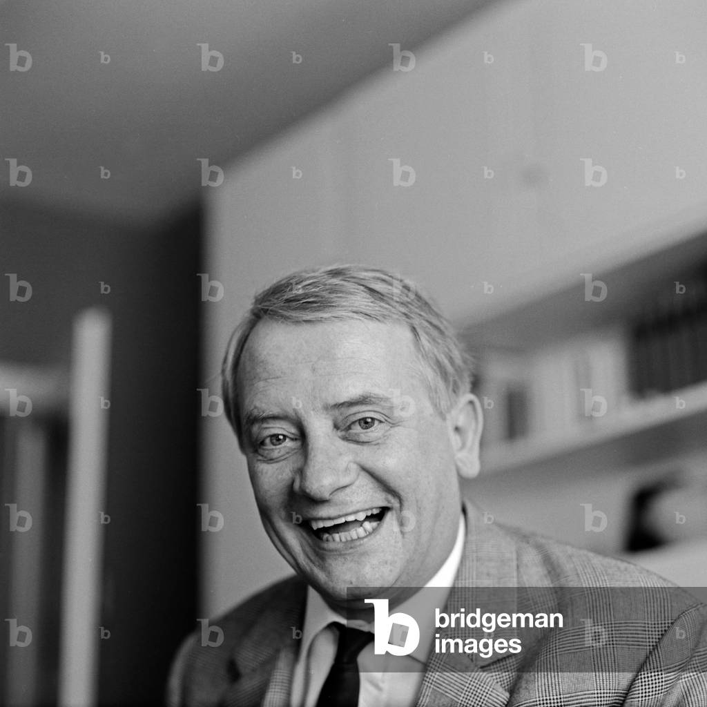 German actor and dubbing actor Richard Muench, Germany 1960s