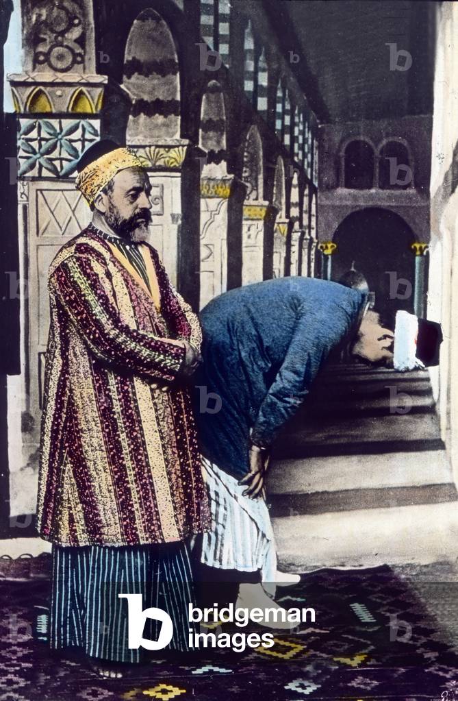 Spain, Muslims from Cordoba, historical illustration, undated, Carl Simon Archive