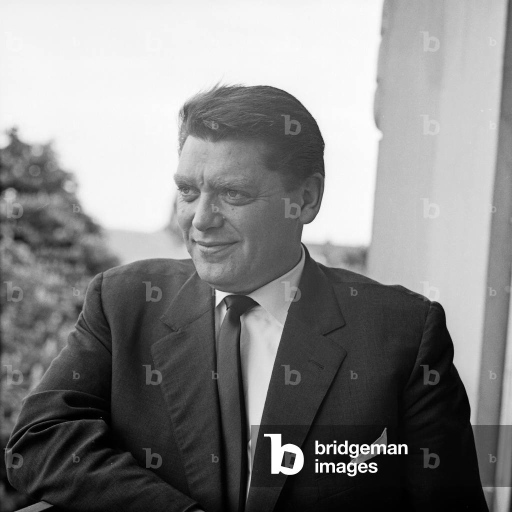 German operetta and opera singer Heinz Hoppe, Germany 1960s