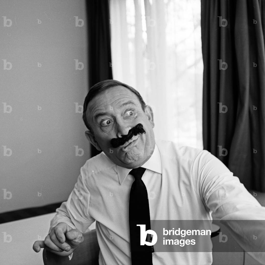 Danish actor Boyd Bachmann at Hamburg, Germany 1960s
