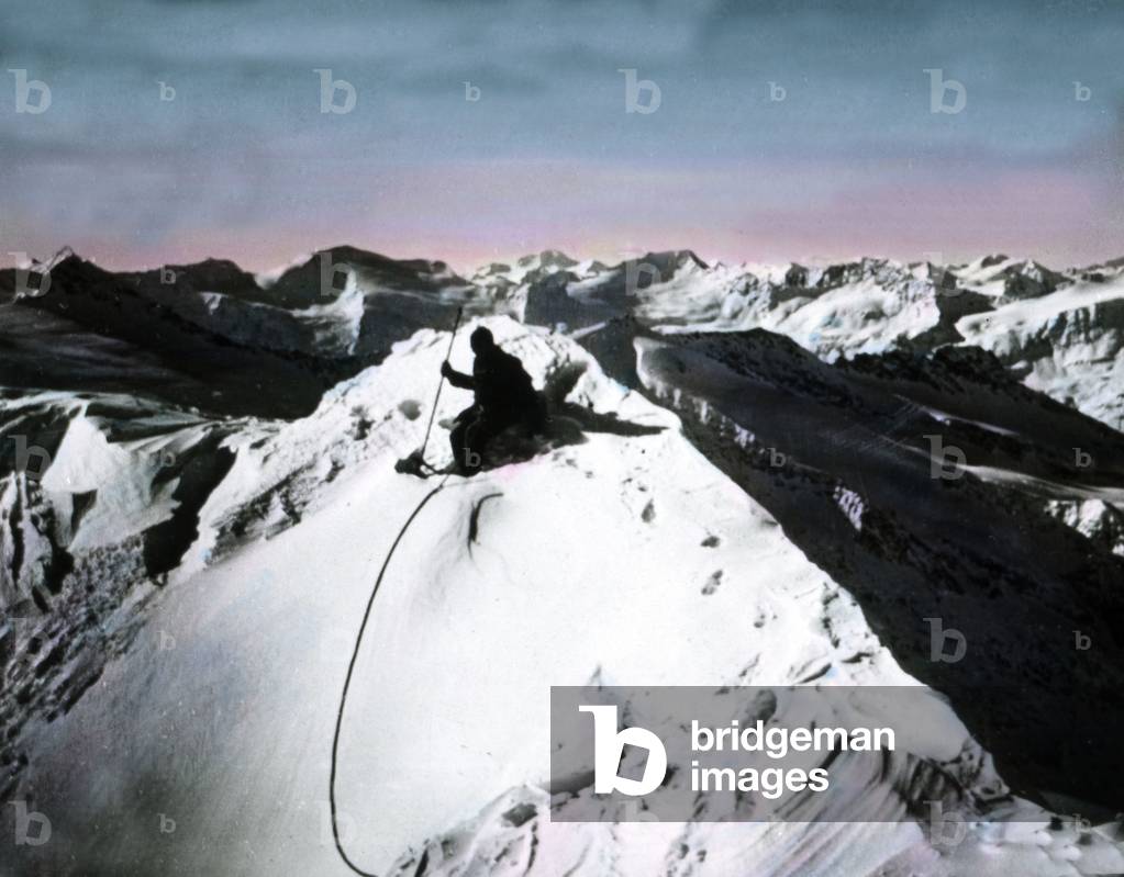 View from Hohljoch, Austria 1920s