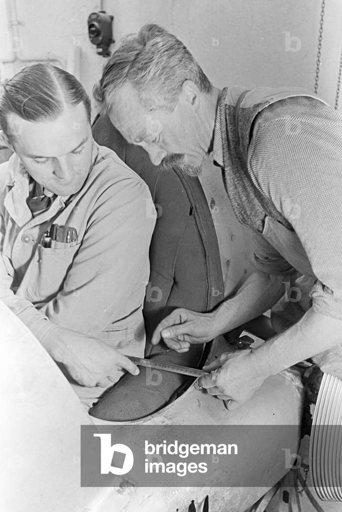 Hermann Lang (b/w photo)