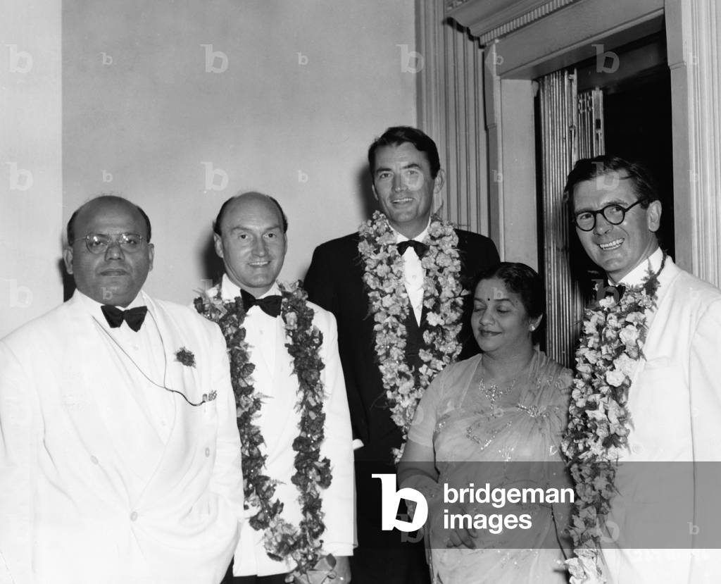 At the premiere of the movie 