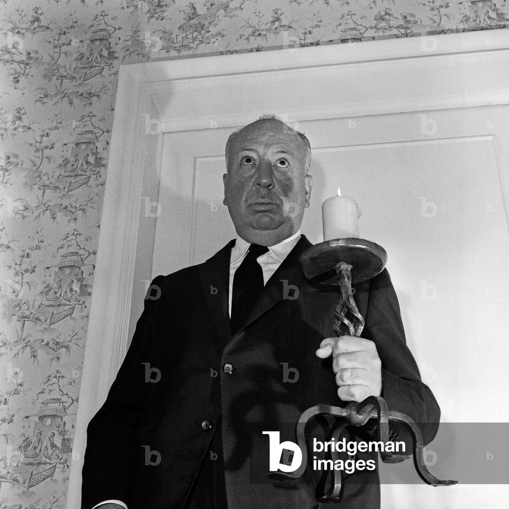 American movie director and producer Alfred Hitchcock visiting Hamburg, Germany 1960s