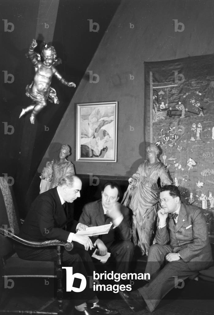 Prominent austrian personalitys, Germany 1930s (b/w photo)