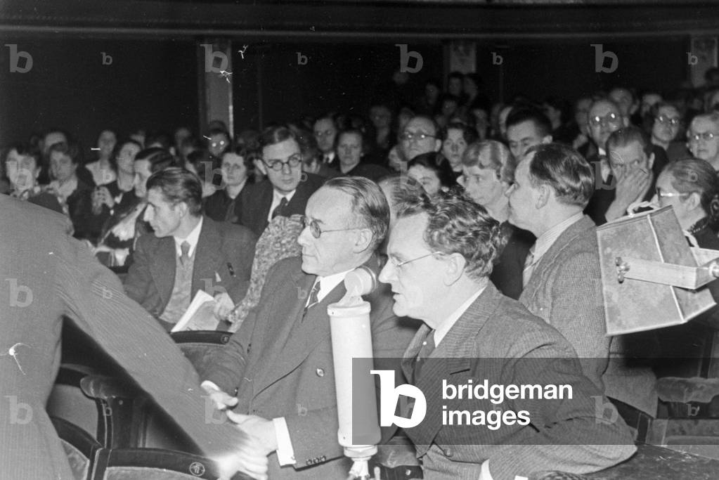 Dress rehearsal for opera 