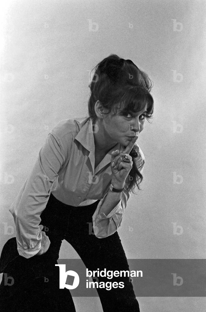 German actress Evelyn Gressmann, Germany 1960s