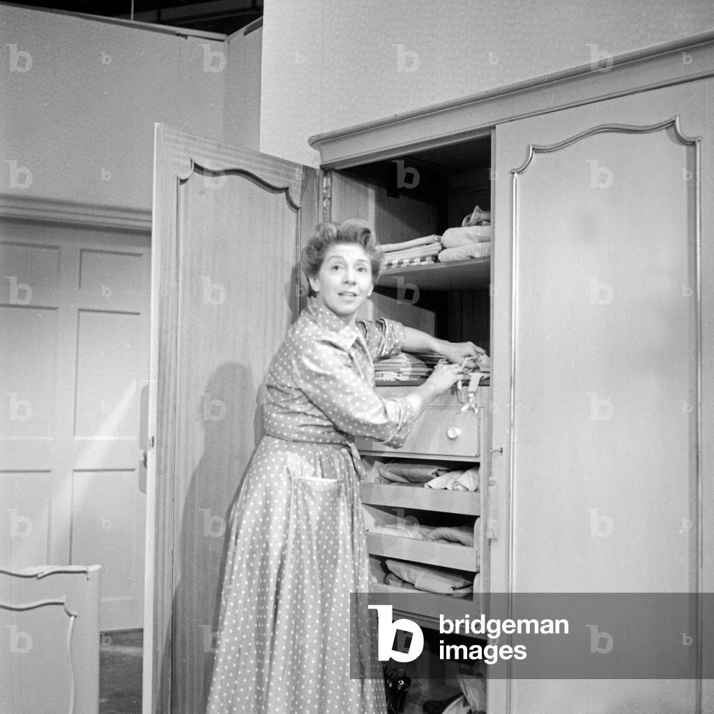Actress Inge Meysel in the play “The first day of spring”