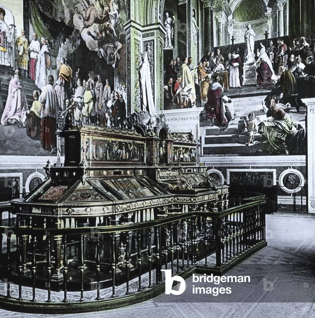 Impression of a pilgrimage to Rome, 1920s