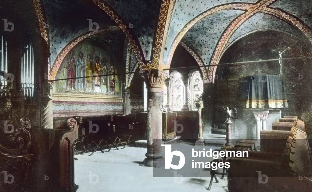 The chapel at Wartburg castle