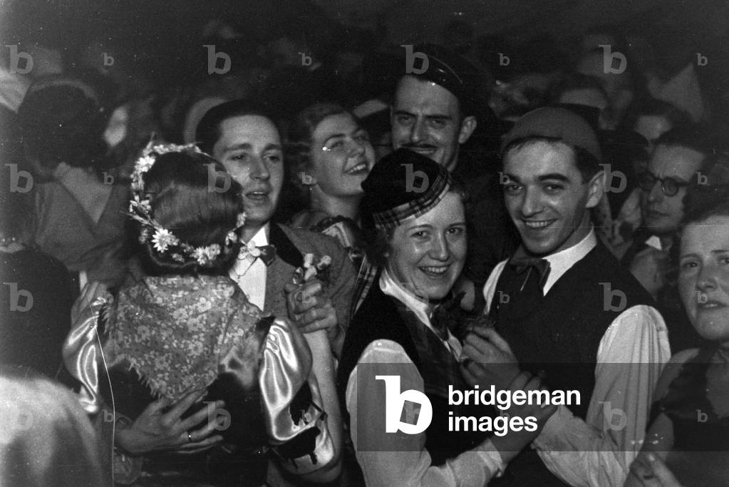 Amidst the carnival at Duesseldorf with the slogan 