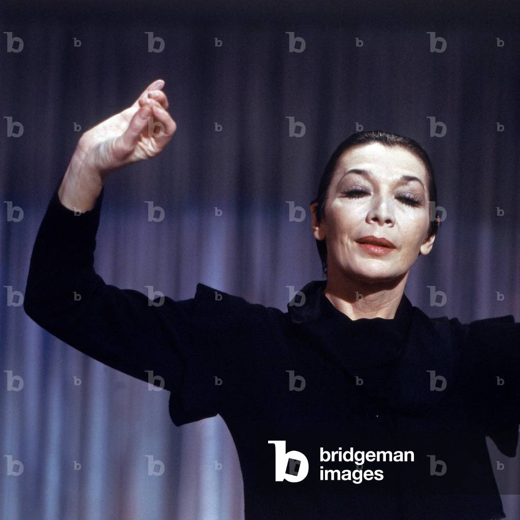 French chanson singer and actress Juliette Greco, Germany 1990.