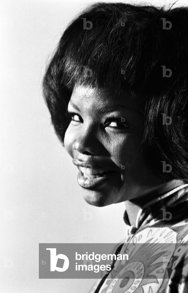 The actress Esther Daniels, Portrait, Germany 1969