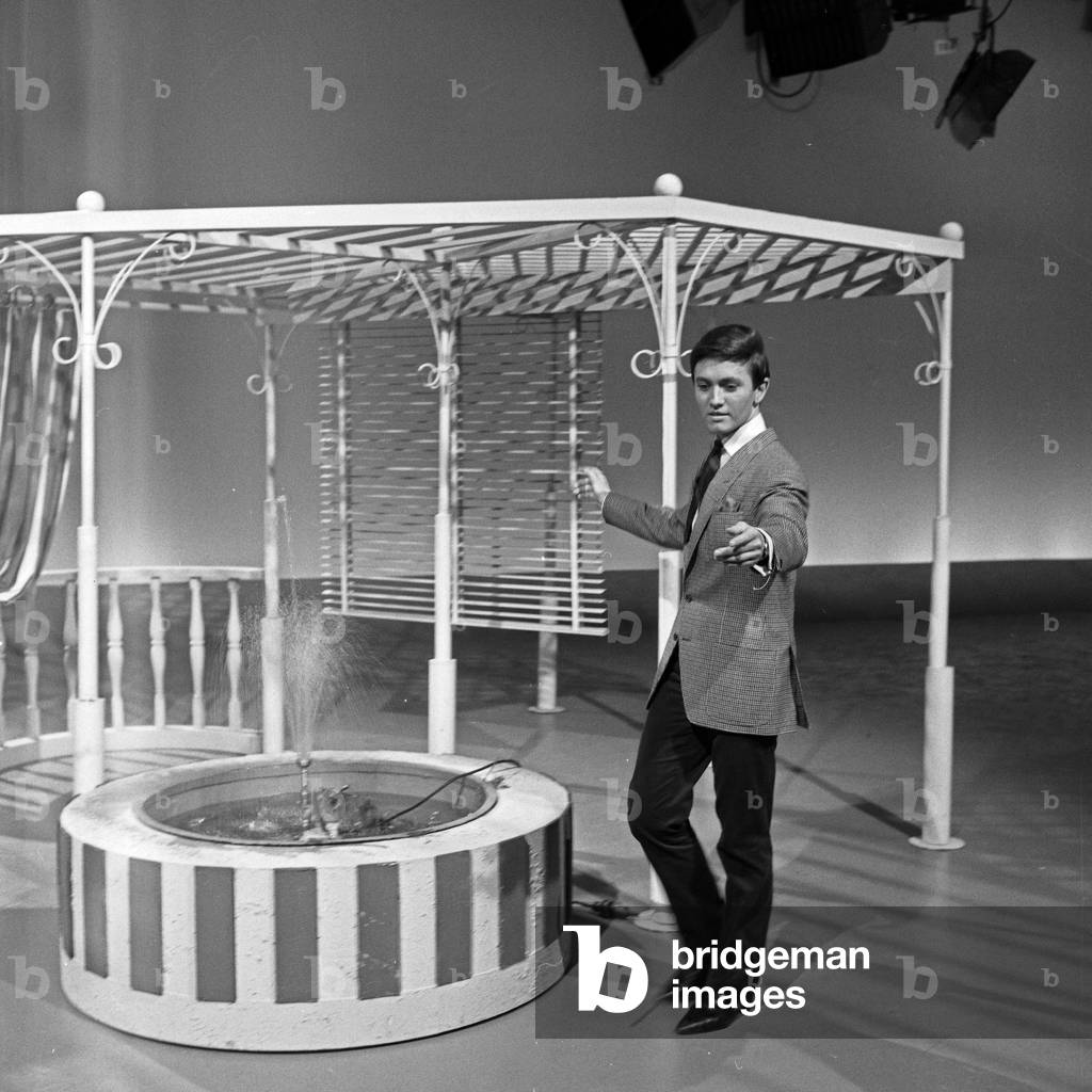 German schlager singer Rex Gildo, Germany 1960s